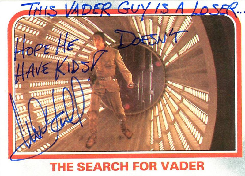 Illustration for article titled Mark Hamill's Autographs Are The Best